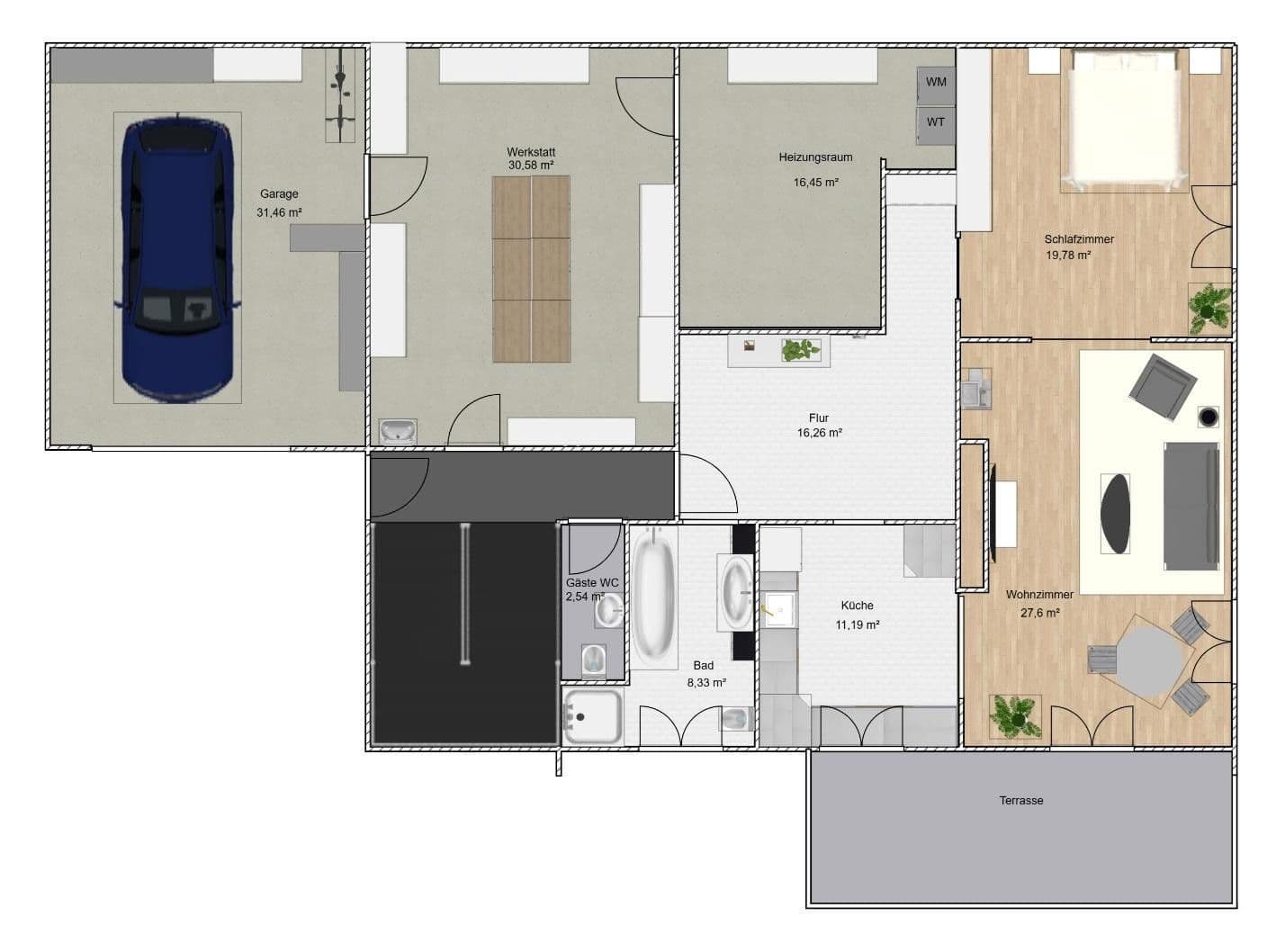 Prodej domu 250 m², pozemek 1.600 m², Aindling, Bavorsko Prodej domu 250 m², pozemek 1.600 m², Aindling, Bavorsko
