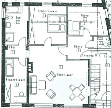 Pronájem bytu 3+1 95 m², Breilstr. 9, Oberhausen, Severní Porýní-Vestfálsko Pronájem bytu 3+1 95 m², Breilstr. 9, Oberhausen, Severní Porýní-Vestfálsko