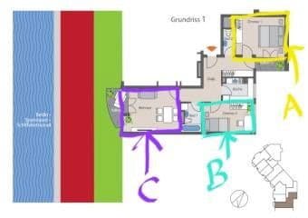 Pronájem bytu 21 m², Kieler Straße 1a, Berlin, Berlín Pronájem bytu 21 m², Kieler Straße 1a, Berlin, Berlín