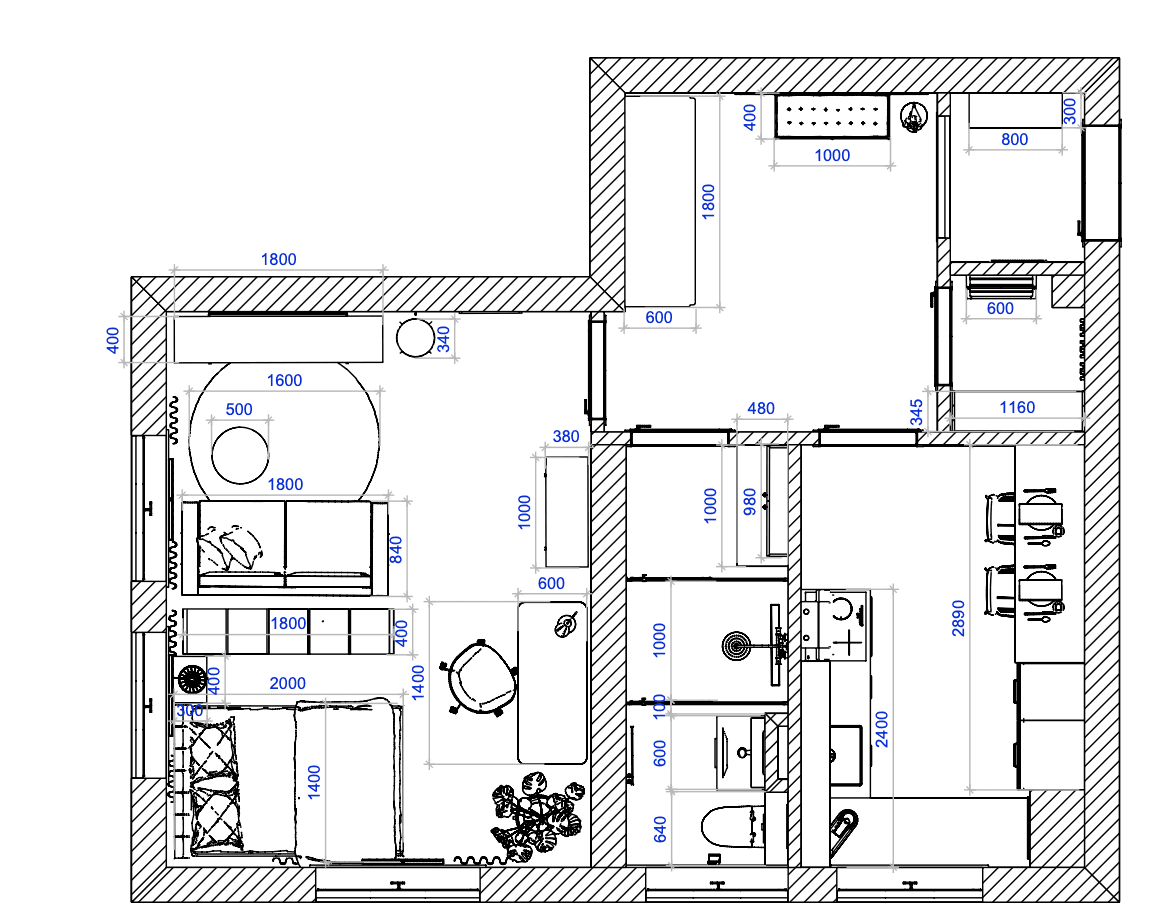 Pronájem bytu 1+1 45 m², Berlin, Berlín Pronájem bytu 1+1 45 m², Berlin, Berlín