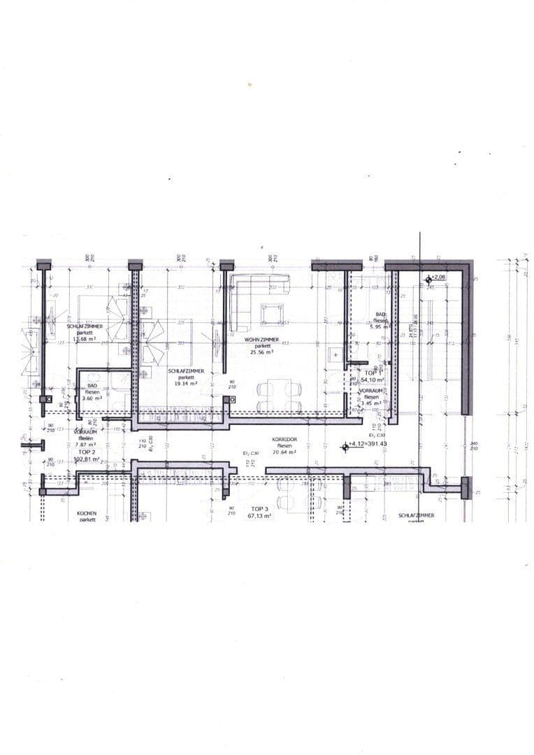 Pronájem bytu 2+1 54 m², Aurolzmünster, Horní Rakousko Pronájem bytu 2+1 54 m², Aurolzmünster, Horní Rakousko