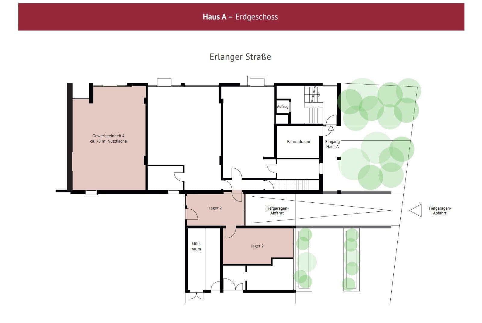 Pronájem nebytového prostoru 73 m², Fürth, Bavorsko Pronájem nebytového prostoru 73 m², Fürth, Bavorsko