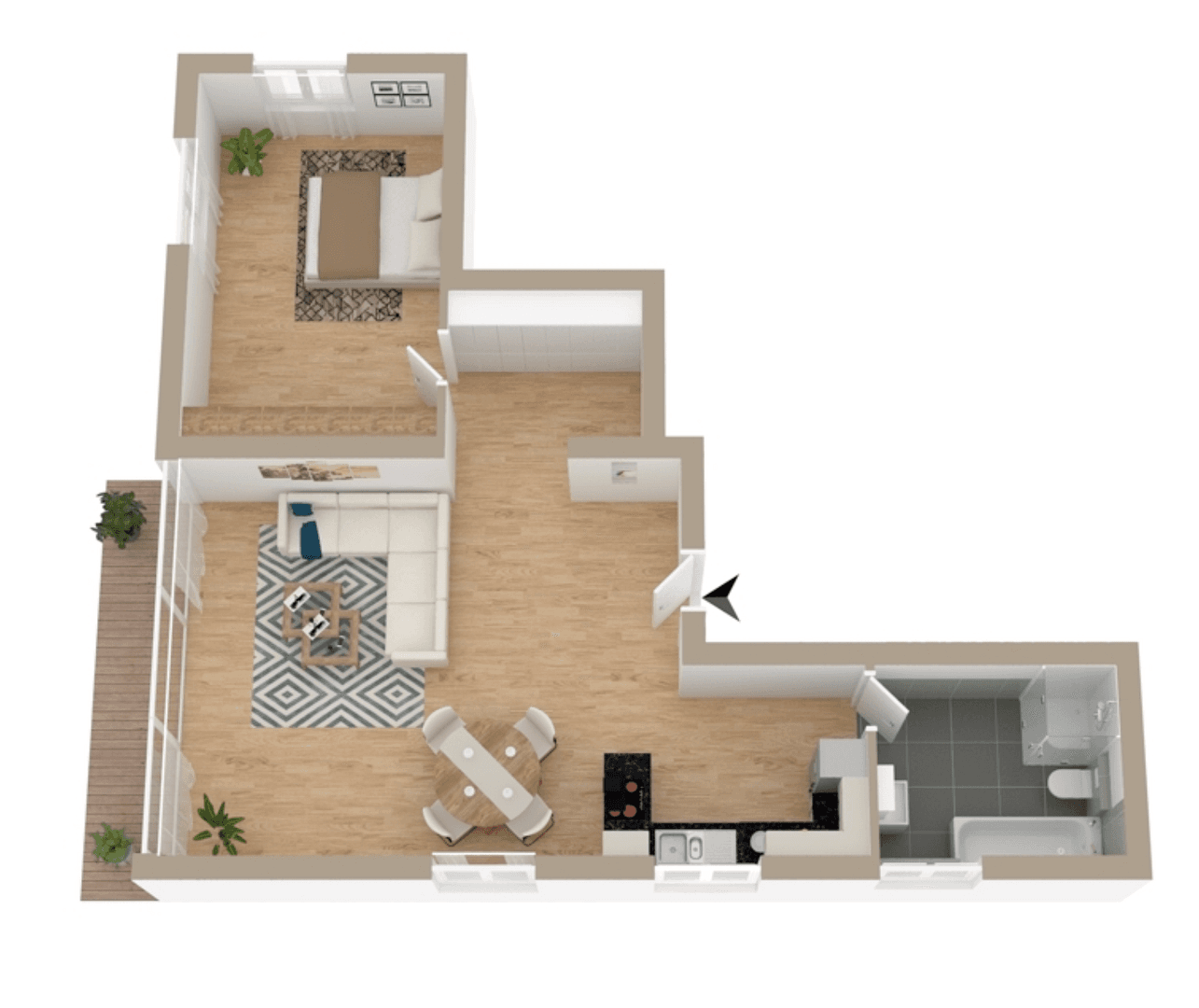 Pronájem bytu 2+1 73 m², Mannheim, Bádensko-Württembersko Pronájem bytu 2+1 73 m², Mannheim, Bádensko-Württembersko