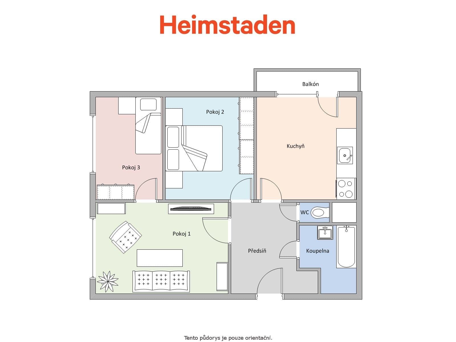 Pronájem bytu 3+1 62 m², Klicperova, Frýdek-Místek, Moravskoslezský kraj Pronájem bytu 3+1 62 m², Klicperova, Frýdek-Místek, Moravskoslezský kraj