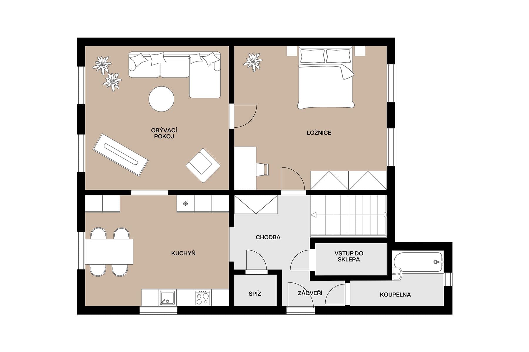 Prodej domu 98 m², pozemek 615 m², třída 5. května, Lišov, Jihočeský kraj Prodej domu 98 m², pozemek 615 m², třída 5. května, Lišov, Jihočeský kraj