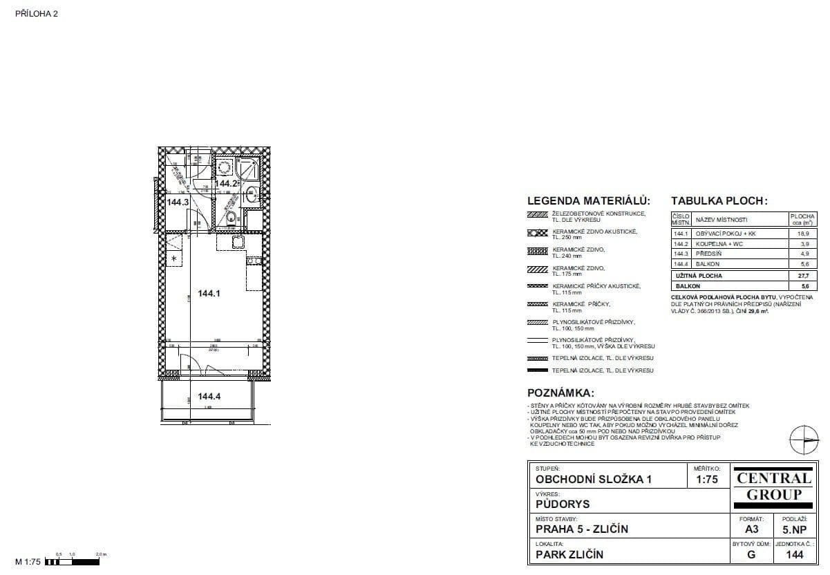 Pronájem bytu 1+kk 30 m², U Radosti, Praha, Praha Pronájem bytu 1+kk 30 m², U Radosti, Praha, Praha