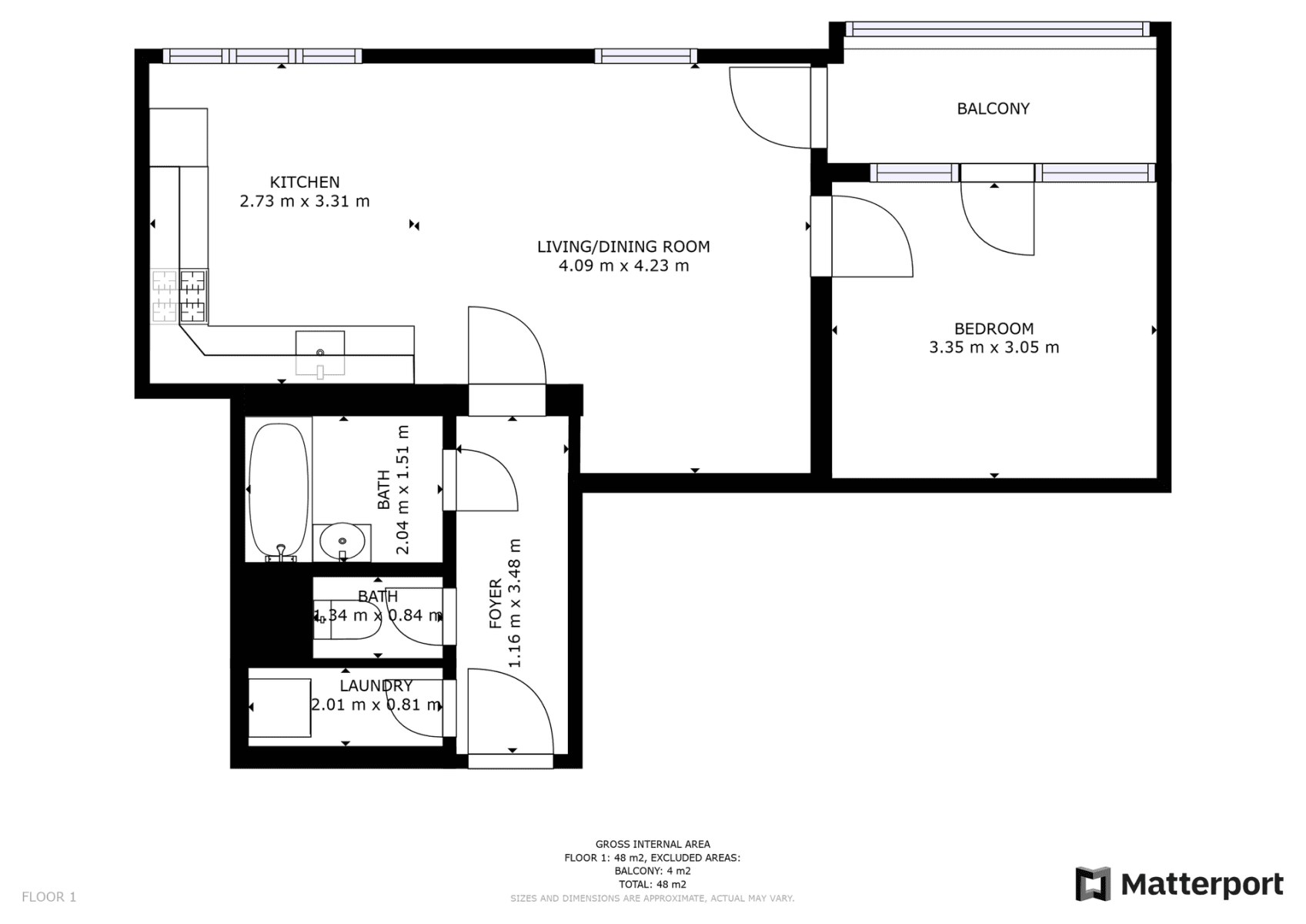 Pronájem bytu 2+kk 47 m², Česká, Praha, Praha Pronájem bytu 2+kk 47 m², Česká, Praha, Praha