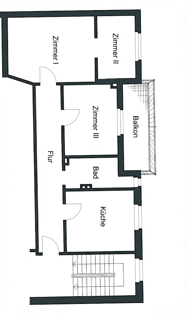 Pronájem bytu 3+1 76 m², Parkstraße 21B, Osnabrück, Dolní Sasko Pronájem bytu 3+1 76 m², Parkstraße 21B, Osnabrück, Dolní Sasko