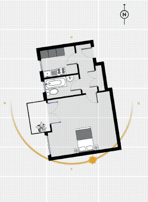 Pronájem bytu 1+1 35 m², Berlin, Berlín Pronájem bytu 1+1 35 m², Berlin, Berlín