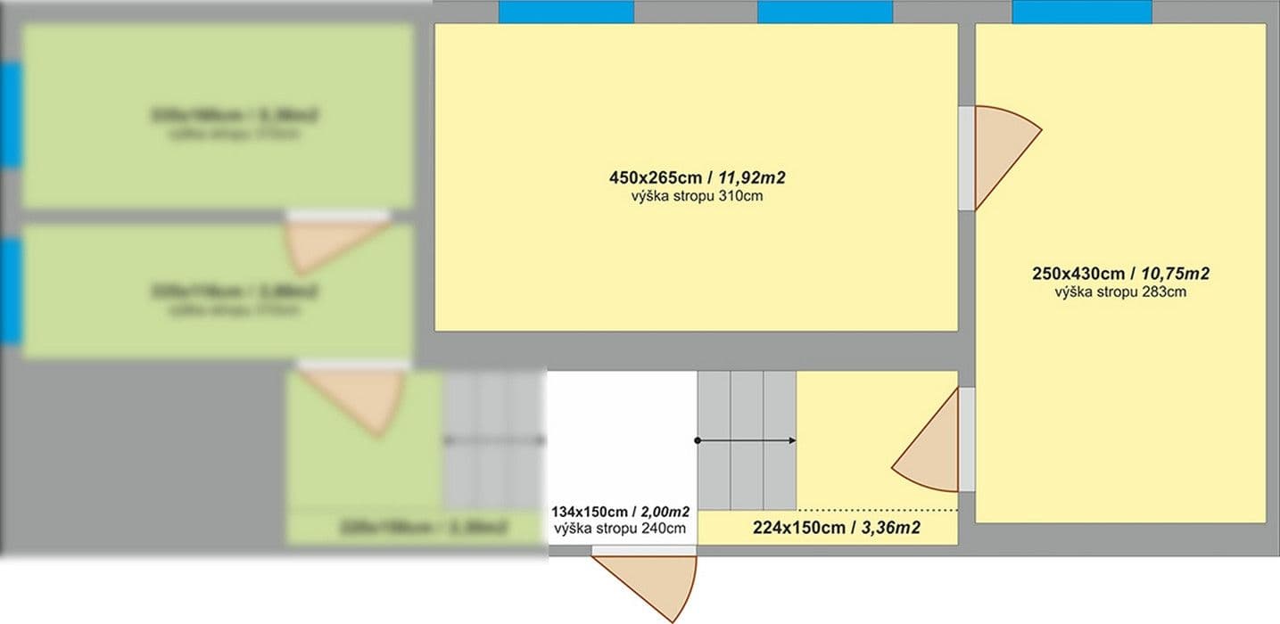 Pronájem nebytového prostoru 27 m², K Reitknechtce, Praha, Praha Pronájem nebytového prostoru 27 m², K Reitknechtce, Praha, Praha