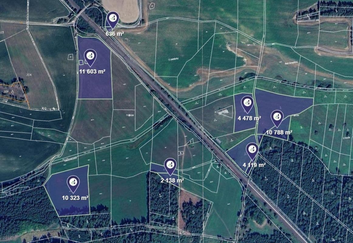 Prodej pozemku 107.115 m², Velký Bor, Plzeňský kraj Prodej pozemku 107.115 m², Velký Bor, Plzeňský kraj