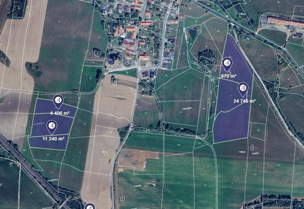 Prodej pozemku 107.115 m², Velký Bor, Plzeňský kraj Prodej pozemku 107.115 m², Velký Bor, Plzeňský kraj