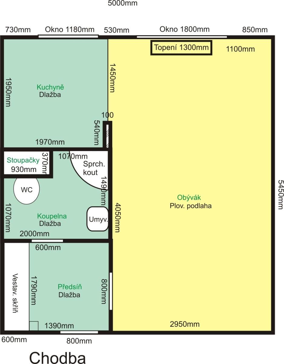 Pronájem bytu 1+kk 30 m², Svojšovická, Praha, Praha Pronájem bytu 1+kk 30 m², Svojšovická, Praha, Praha