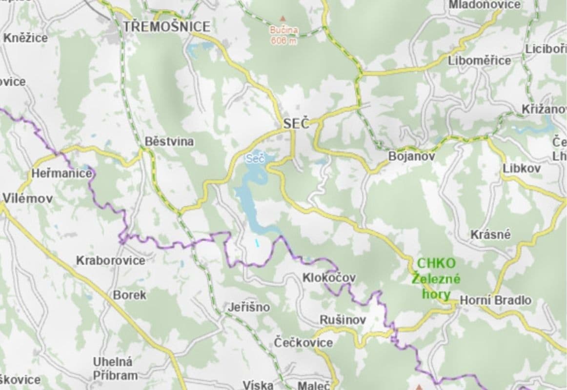 Prodej pozemku 4.003 m², Seč, Pardubický kraj Prodej pozemku 4.003 m², Seč, Pardubický kraj