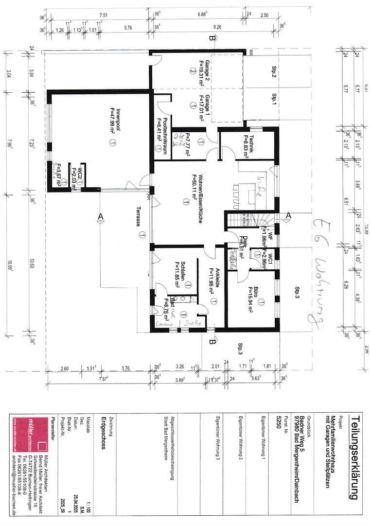 Prodej domu 177 m², pozemek 675 m², Badner Weg 5, Bad Mergentheim, Bádensko-Württembersko Prodej domu 177 m², pozemek 675 m², Badner Weg 5, Bad Mergentheim, Bádensko-Württembersko