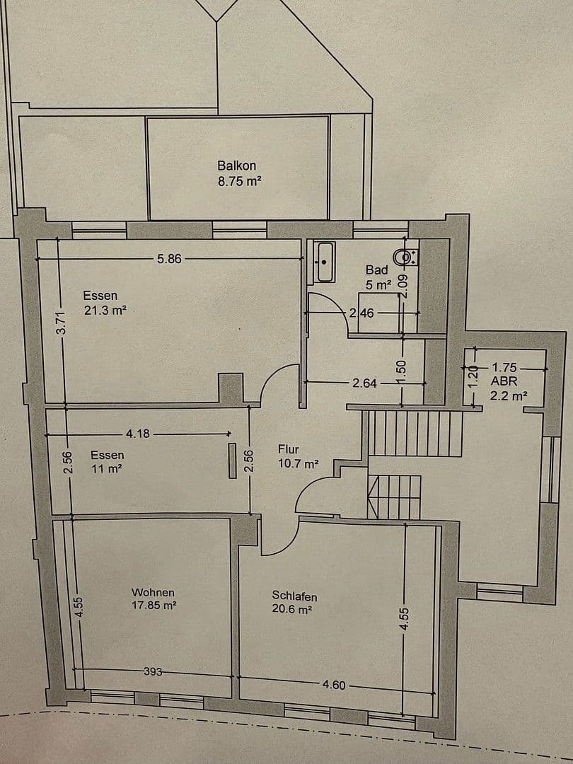 Pronájem bytu 3+kk 93 m², Hamm, Severní Porýní-Vestfálsko Pronájem bytu 3+kk 93 m², Hamm, Severní Porýní-Vestfálsko