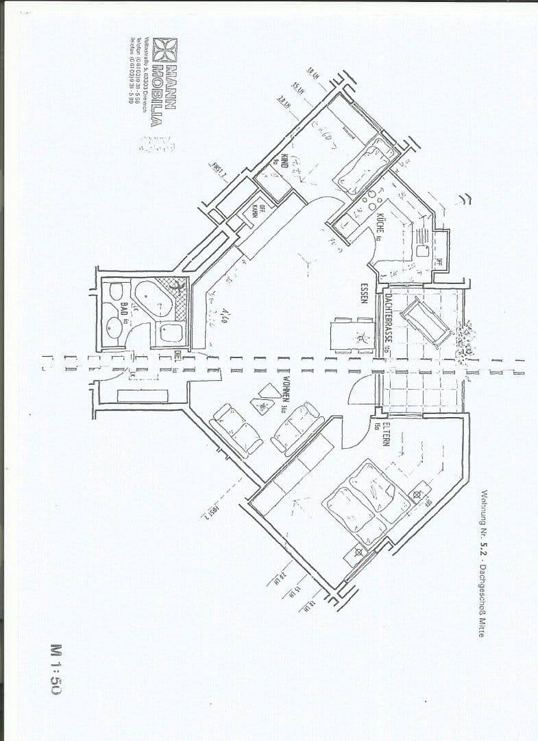 Prodej bytu 3+1 80 m², Am Hangelstein 29, Bad Soden am Taunus, Hessen Prodej bytu 3+1 80 m², Am Hangelstein 29, Bad Soden am Taunus, Hessen