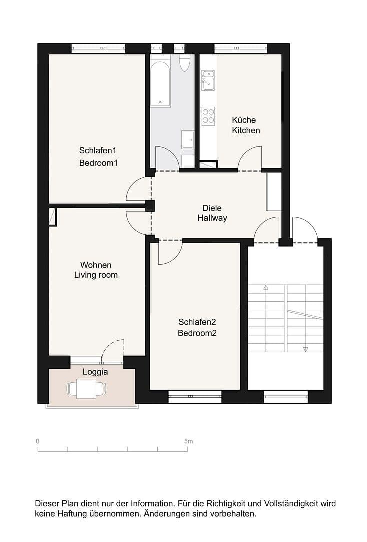 Pronájem bytu 3+1 76 m², Hamburg, Hamburg Pronájem bytu 3+1 76 m², Hamburg, Hamburg