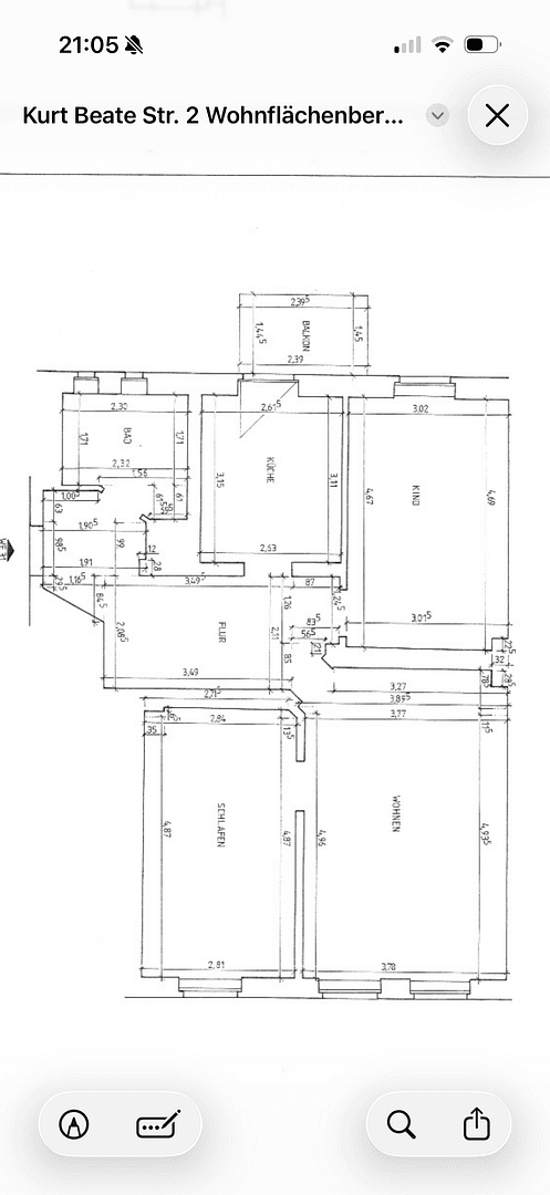 Pronájem bytu 3+1 80 m², Erfurt, Durynsko Pronájem bytu 3+1 80 m², Erfurt, Durynsko