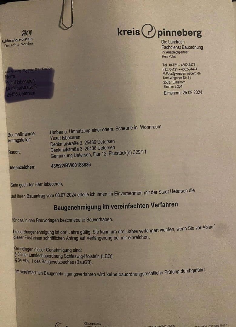 Prodej domu 378 m², pozemek 964 m², Uetersen, Šlesvicko-Holštýnsko Prodej domu 378 m², pozemek 964 m², Uetersen, Šlesvicko-Holštýnsko