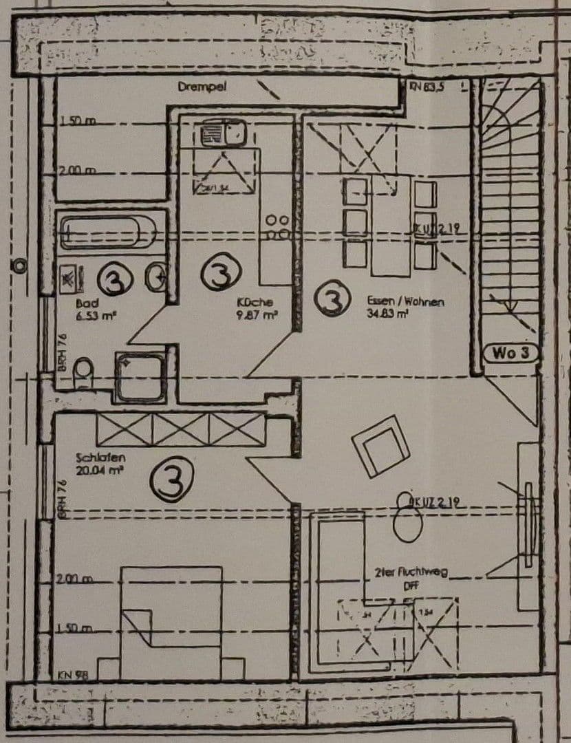Prodej bytu 2+kk 71 m², Albershausen, Bádensko-Württembersko Prodej bytu 2+kk 71 m², Albershausen, Bádensko-Württembersko