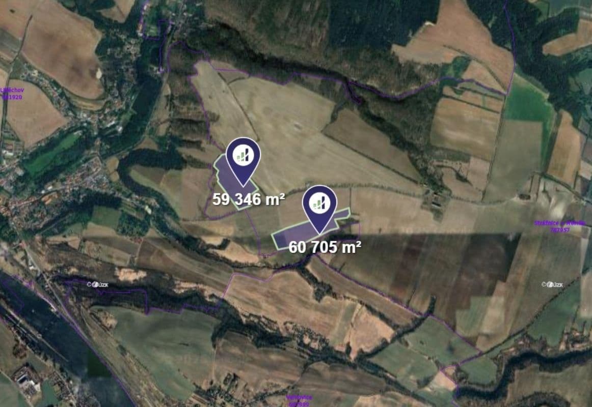 Prodej pozemku 60.026 m², Vysoká, Středočeský kraj Prodej pozemku 60.026 m², Vysoká, Středočeský kraj