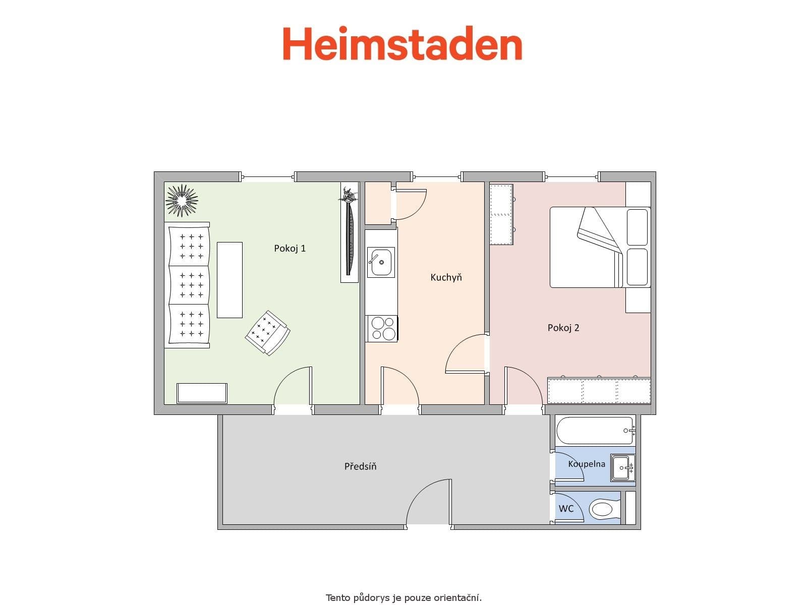 Pronájem bytu 2+1 58 m², Hlavní třída, Havířov, Moravskoslezský kraj Pronájem bytu 2+1 58 m², Hlavní třída, Havířov, Moravskoslezský kraj