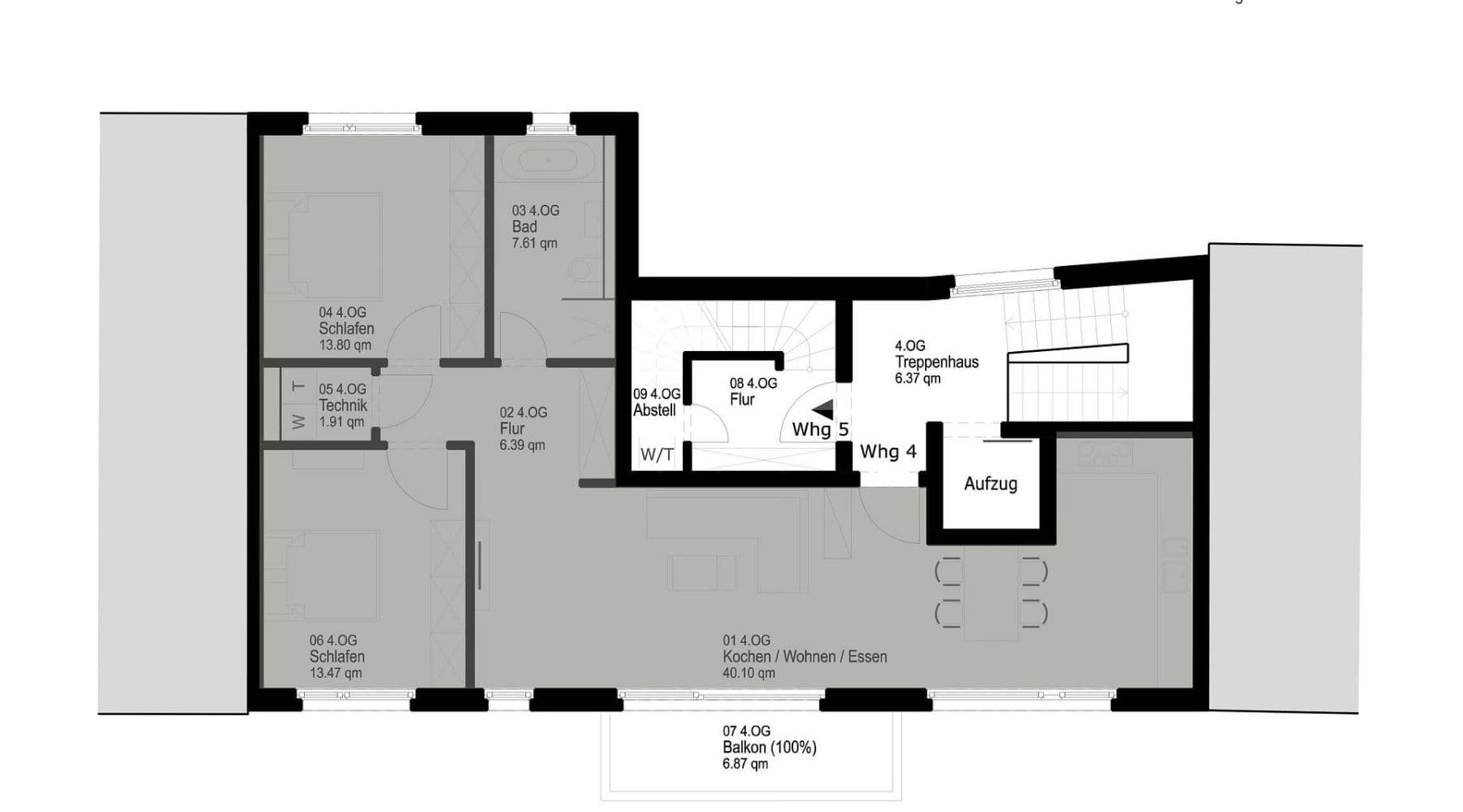 Prodej bytu 3+1 94 m², Brunckhorstweg 4, Hamburg, Hamburg Prodej bytu 3+1 94 m², Brunckhorstweg 4, Hamburg, Hamburg