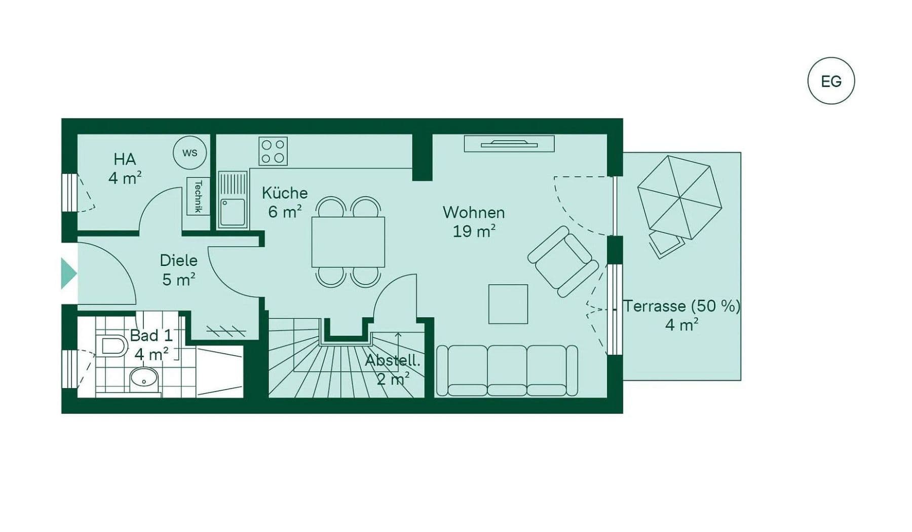 Pronájem domu 110 m², pozemek 114 m², Emilie-fontane str., Zossen, Braniborsko Pronájem domu 110 m², pozemek 114 m², Emilie-fontane str., Zossen, Braniborsko