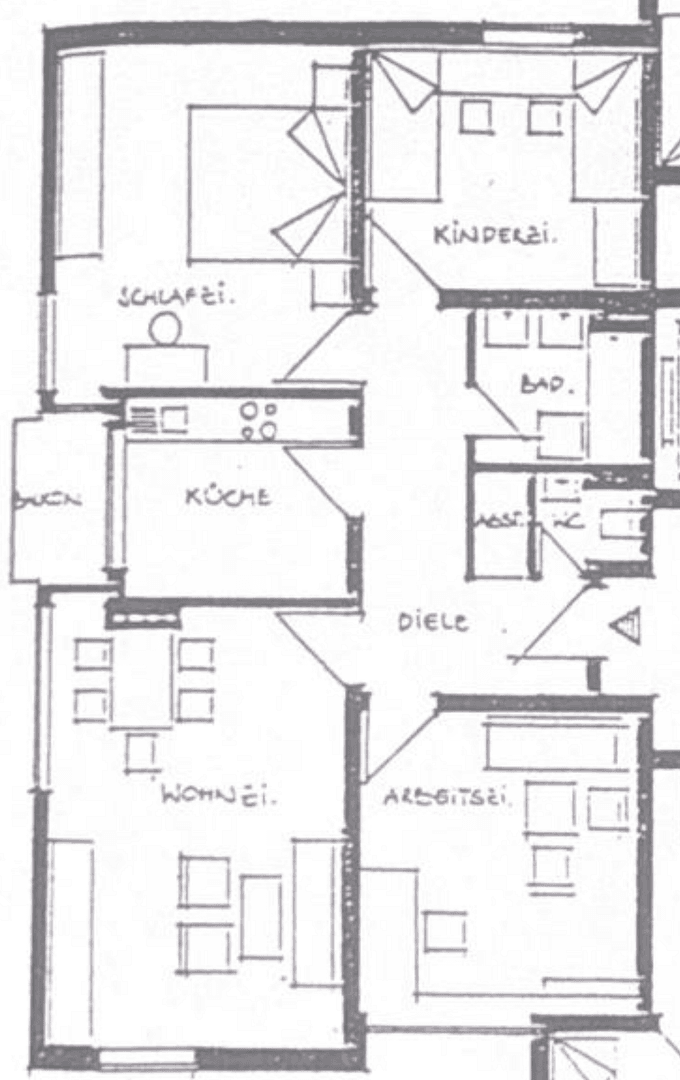 Pronájem bytu 4+1 91 m², Falkenhöhe 2, Gummersbach, Severní Porýní-Vestfálsko Pronájem bytu 4+1 91 m², Falkenhöhe 2, Gummersbach, Severní Porýní-Vestfálsko