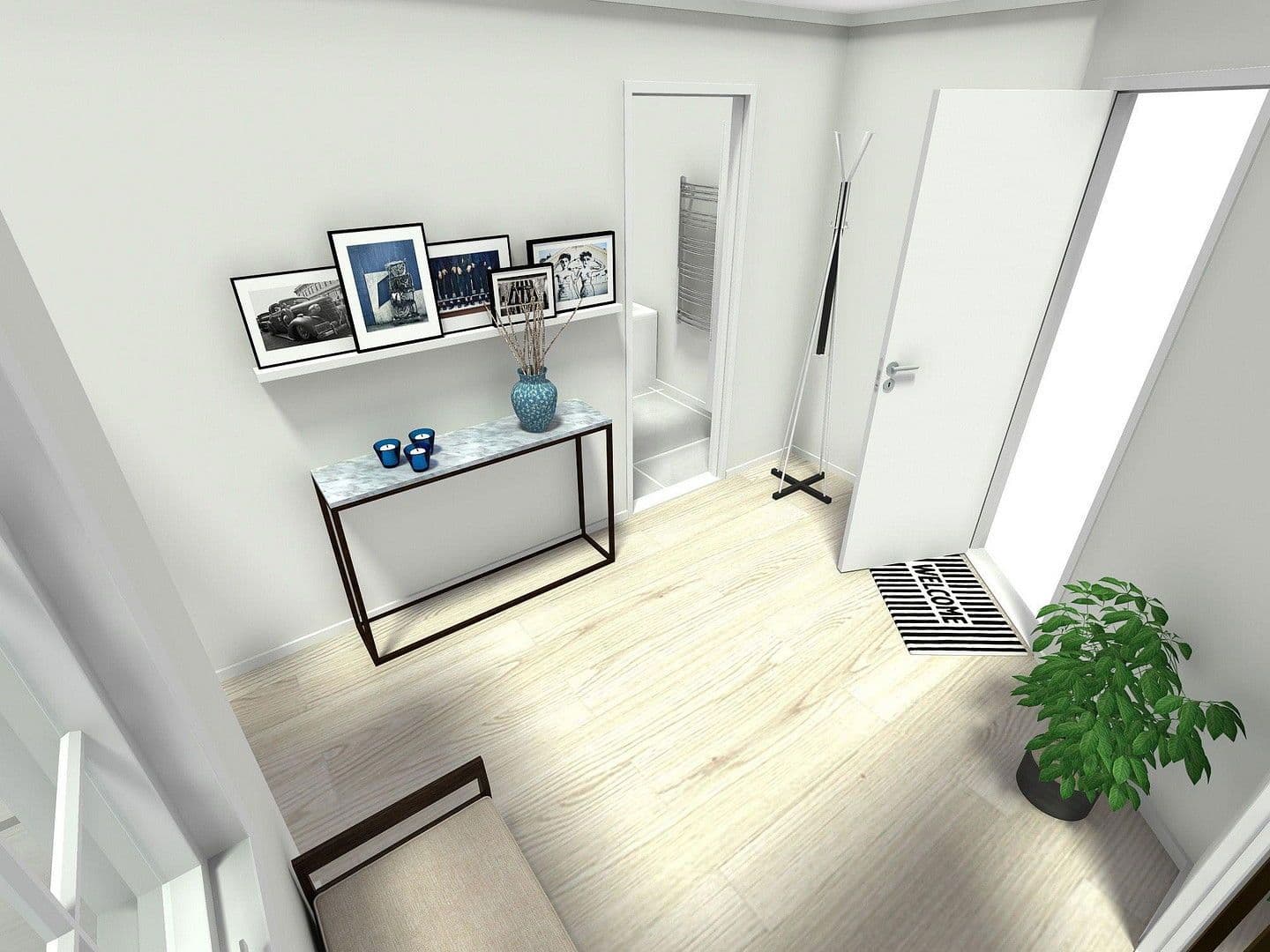 Pronájem bytu 2+1 53 m², Schäferstraße 1, Waldenburg, Sasko Pronájem bytu 2+1 53 m², Schäferstraße 1, Waldenburg, Sasko