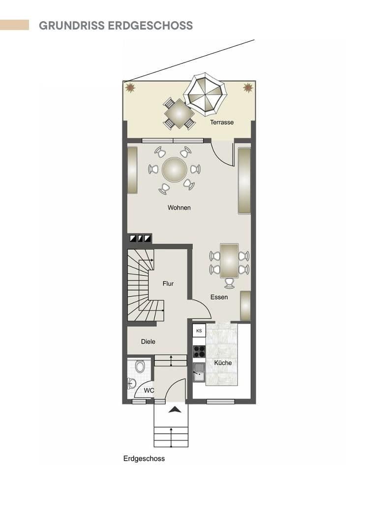 Pronájem domu 182 m², pozemek 257 m², Rodenbach, Hessen Pronájem domu 182 m², pozemek 257 m², Rodenbach, Hessen
