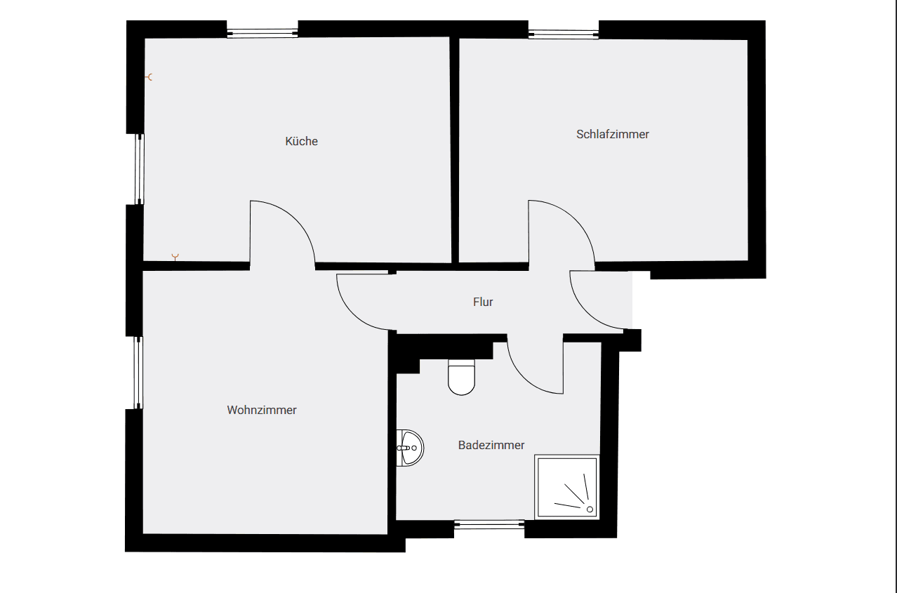 Pronájem bytu 2+1 56 m², Würzburg, Bavorsko Pronájem bytu 2+1 56 m², Würzburg, Bavorsko