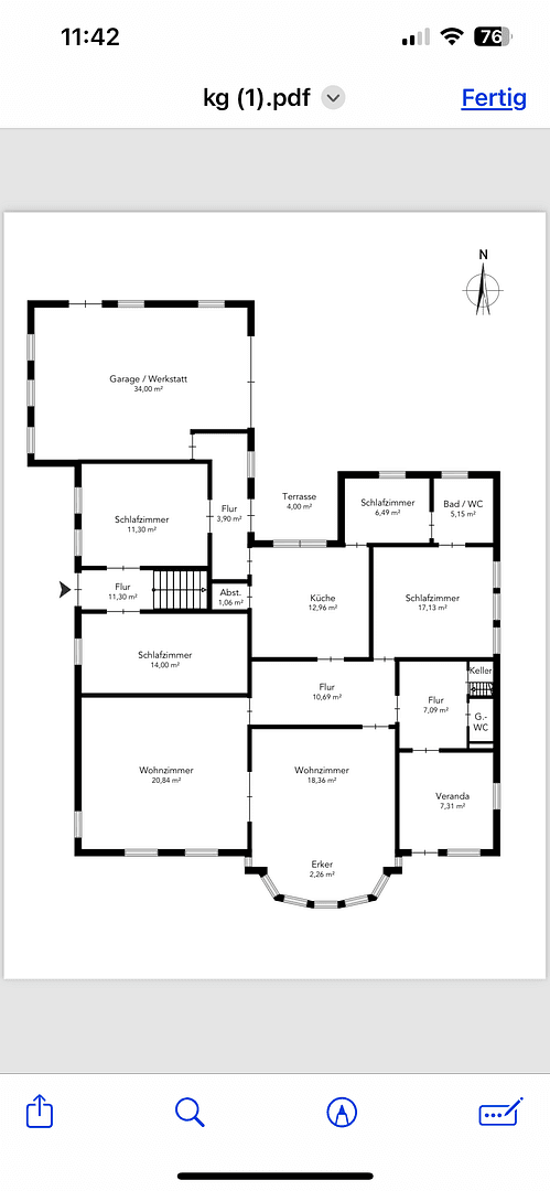 Prodej domu 244 m², pozemek 800 m², Treenestraße 58, Treia, Šlesvicko-Holštýnsko Prodej domu 244 m², pozemek 800 m², Treenestraße 58, Treia, Šlesvicko-Holštýnsko