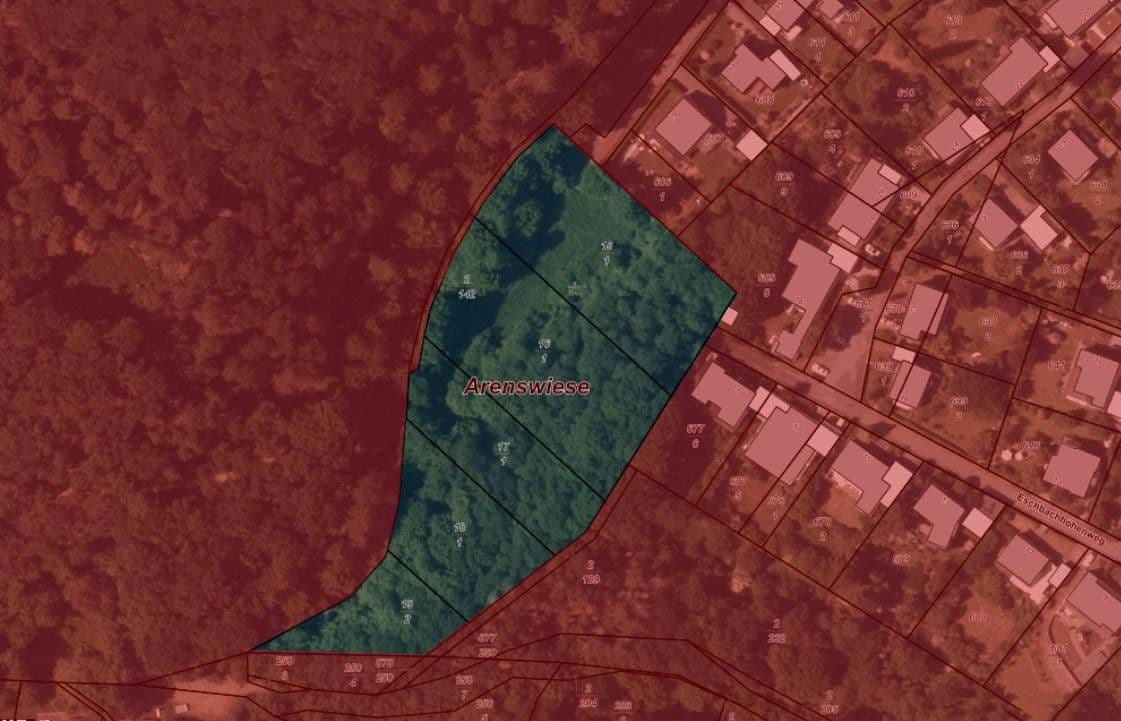 Prodej pozemku 8.326 m², Wiesengrund, Waldesch, Porýní-Falc Prodej pozemku 8.326 m², Wiesengrund, Waldesch, Porýní-Falc