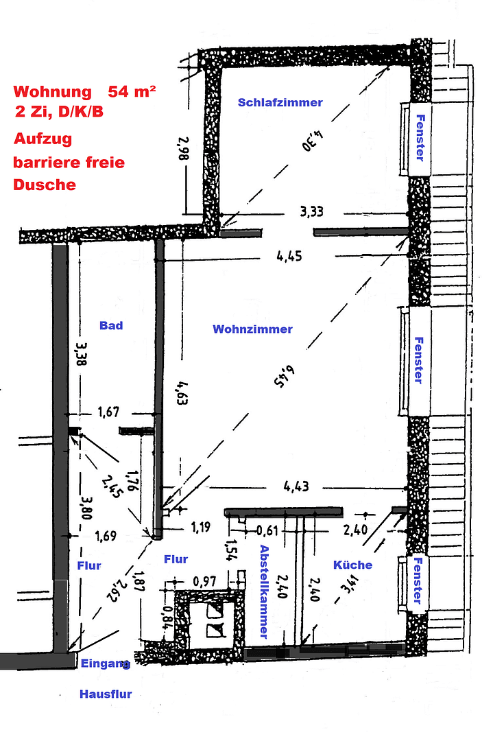 Pronájem bytu 2+1 50 m², Am Truxhof 1, Dortmund, Severní Porýní-Vestfálsko Pronájem bytu 2+1 50 m², Am Truxhof 1, Dortmund, Severní Porýní-Vestfálsko