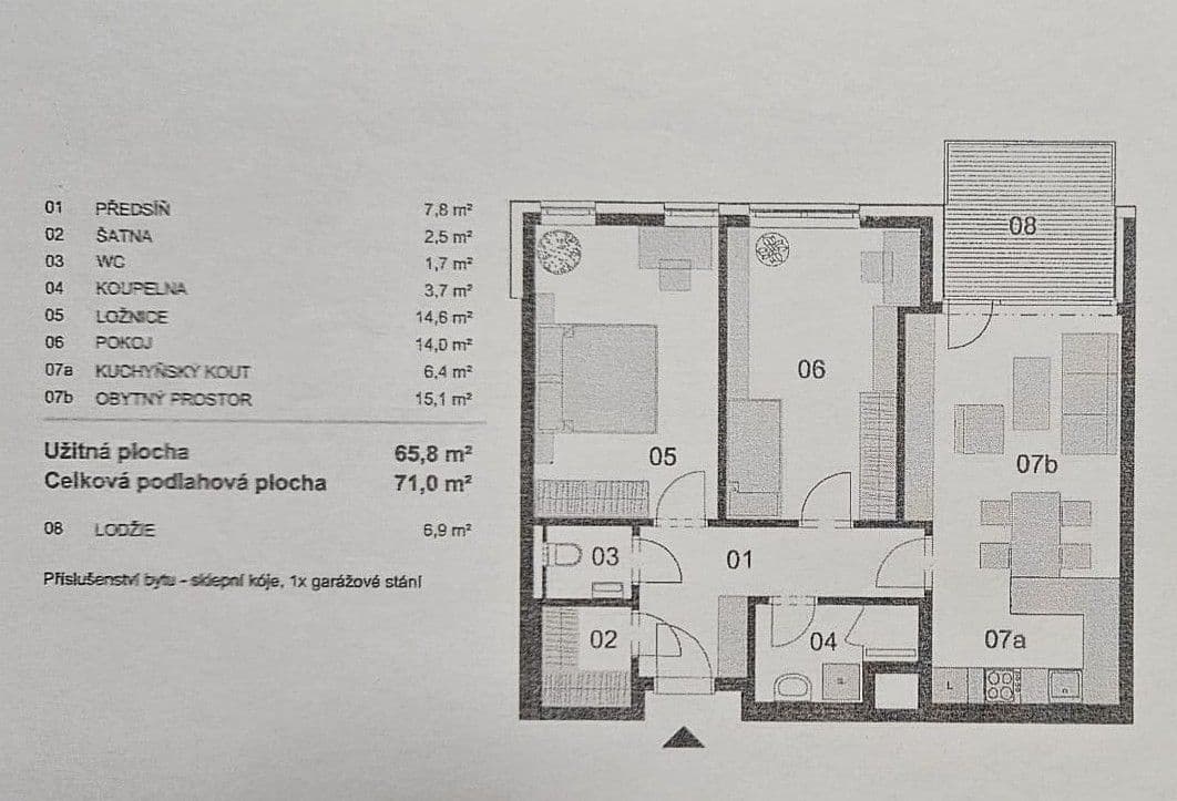 Pronájem bytu 3+kk 71 m², Placzkova, Brno, Jihomoravský kraj Pronájem bytu 3+kk 71 m², Placzkova, Brno, Jihomoravský kraj
