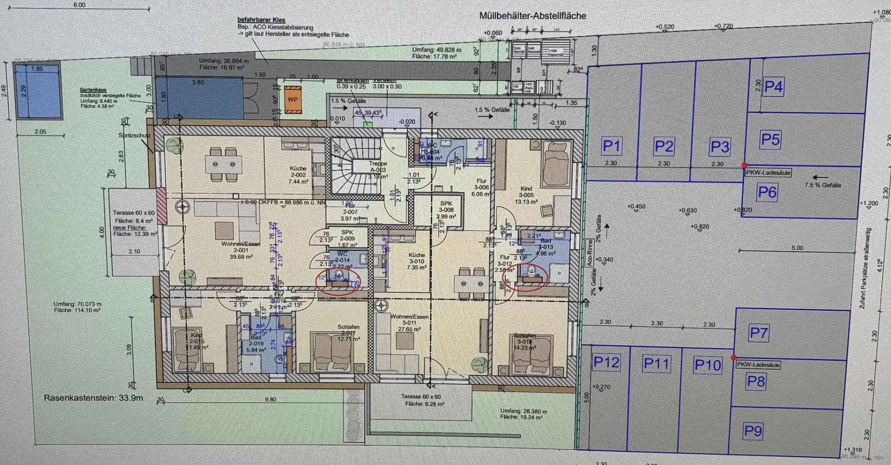 Pronájem bytu 3+1 86 m², Gartenstr.12, Kettig, Porýní-Falc Pronájem bytu 3+1 86 m², Gartenstr.12, Kettig, Porýní-Falc