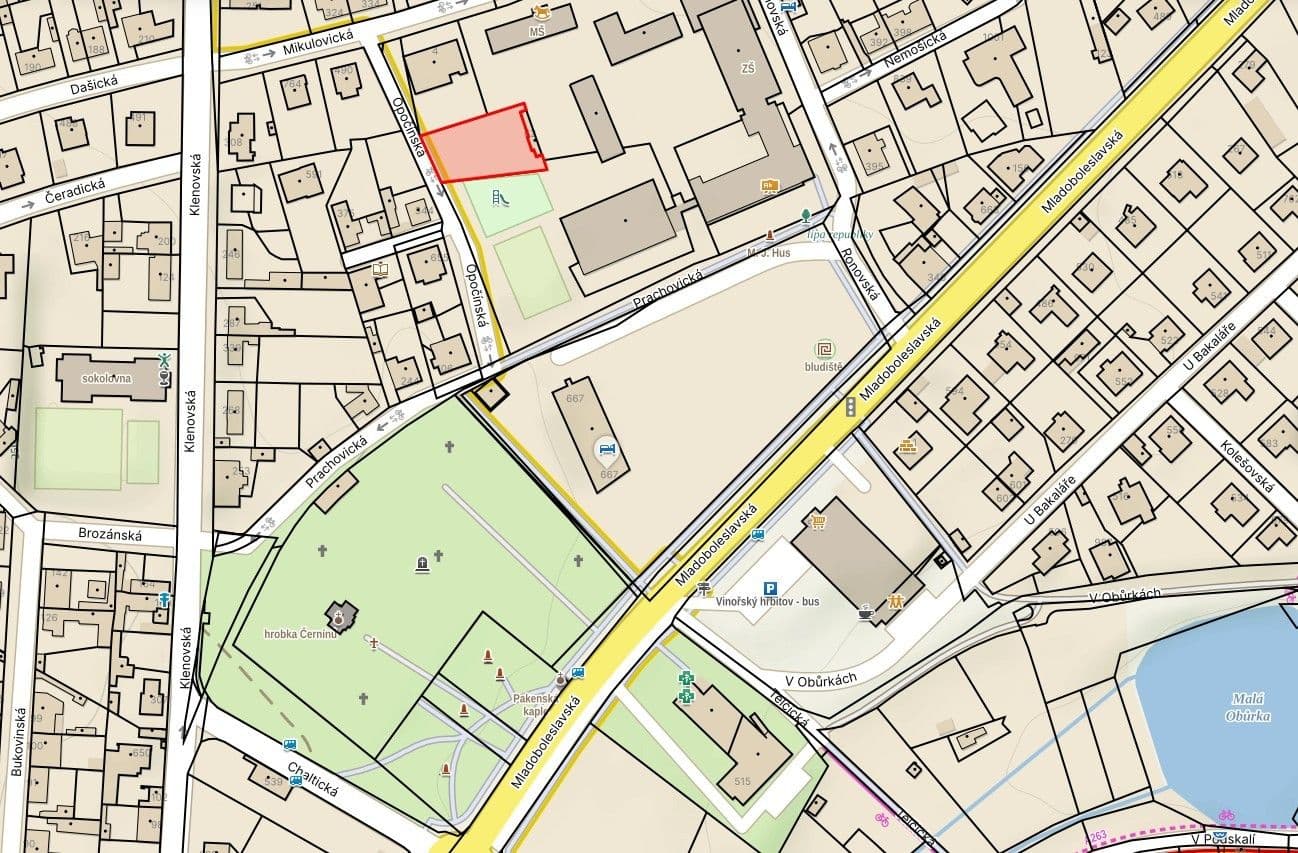 Prodej pozemku 944 m², Praha, Praha Prodej pozemku 944 m², Praha, Praha