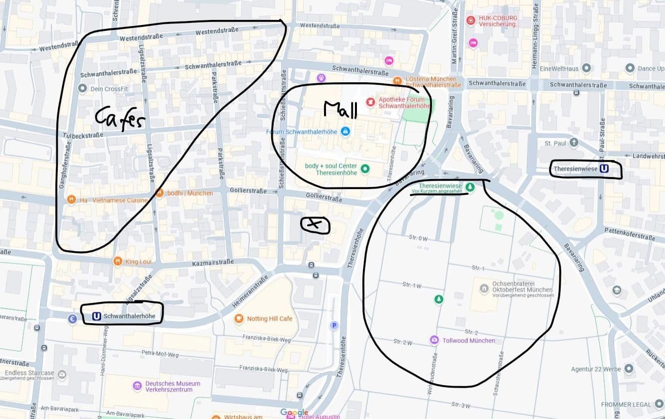Pronájem bytu 1+1 31 m², Gollierstrasse 7a, München, Bavorsko Pronájem bytu 1+1 31 m², Gollierstrasse 7a, München, Bavorsko