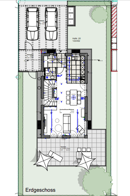 Pronájem domu 149 m², pozemek 317 m², Lerchenfelder Hof, Köfering, Bavorsko Pronájem domu 149 m², pozemek 317 m², Lerchenfelder Hof, Köfering, Bavorsko
