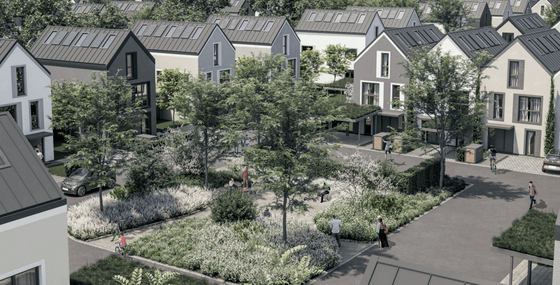 Pronájem domu 149 m², pozemek 317 m², Lerchenfelder Hof, Köfering, Bavorsko Pronájem domu 149 m², pozemek 317 m², Lerchenfelder Hof, Köfering, Bavorsko