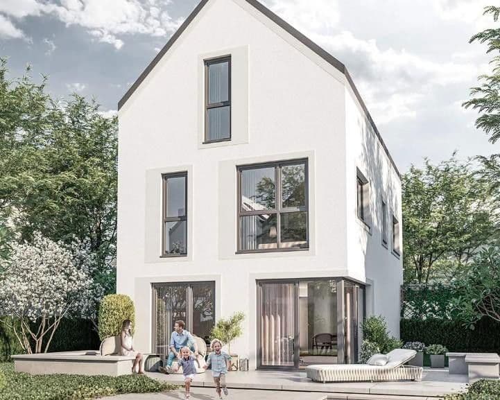 Pronájem domu 149 m², pozemek 317 m², Lerchenfelder Hof, Köfering, Bavorsko Pronájem domu 149 m², pozemek 317 m², Lerchenfelder Hof, Köfering, Bavorsko