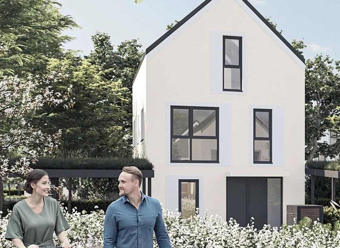 Pronájem domu 149 m², pozemek 317 m², Lerchenfelder Hof, Köfering, Bavorsko Pronájem domu 149 m², pozemek 317 m², Lerchenfelder Hof, Köfering, Bavorsko