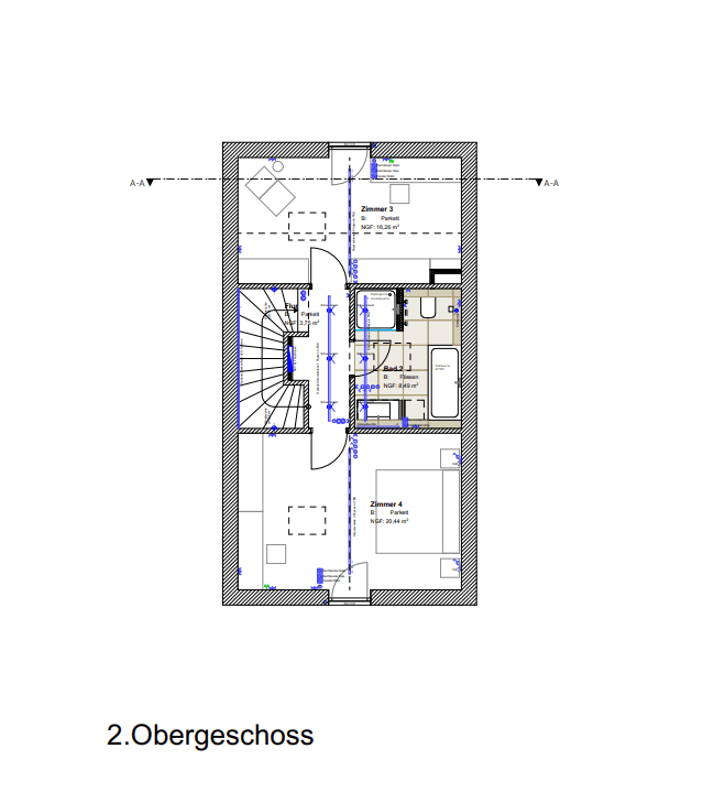 Pronájem domu 149 m², pozemek 317 m², Lerchenfelder Hof, Köfering, Bavorsko Pronájem domu 149 m², pozemek 317 m², Lerchenfelder Hof, Köfering, Bavorsko