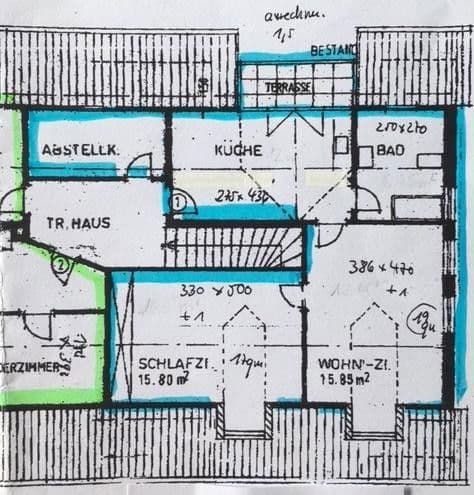 Pronájem bytu 2+1 57 m², Alpspitzstr. 16, Starnberg, Bavorsko Pronájem bytu 2+1 57 m², Alpspitzstr. 16, Starnberg, Bavorsko