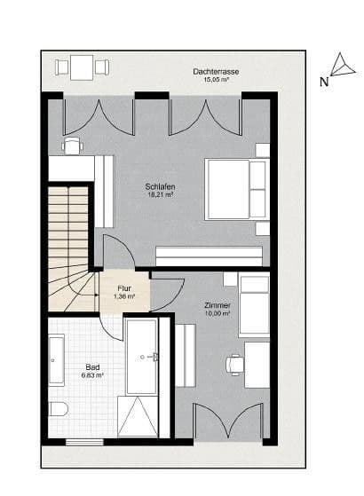 Prodej domu 159 m², pozemek 179 m², Offenbach am Main, Hessen Prodej domu 159 m², pozemek 179 m², Offenbach am Main, Hessen