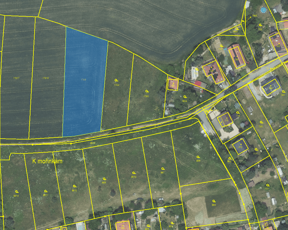 Prodej pozemku 2.877 m², Vonoklasy, Středočeský kraj Prodej pozemku 2.877 m², Vonoklasy, Středočeský kraj