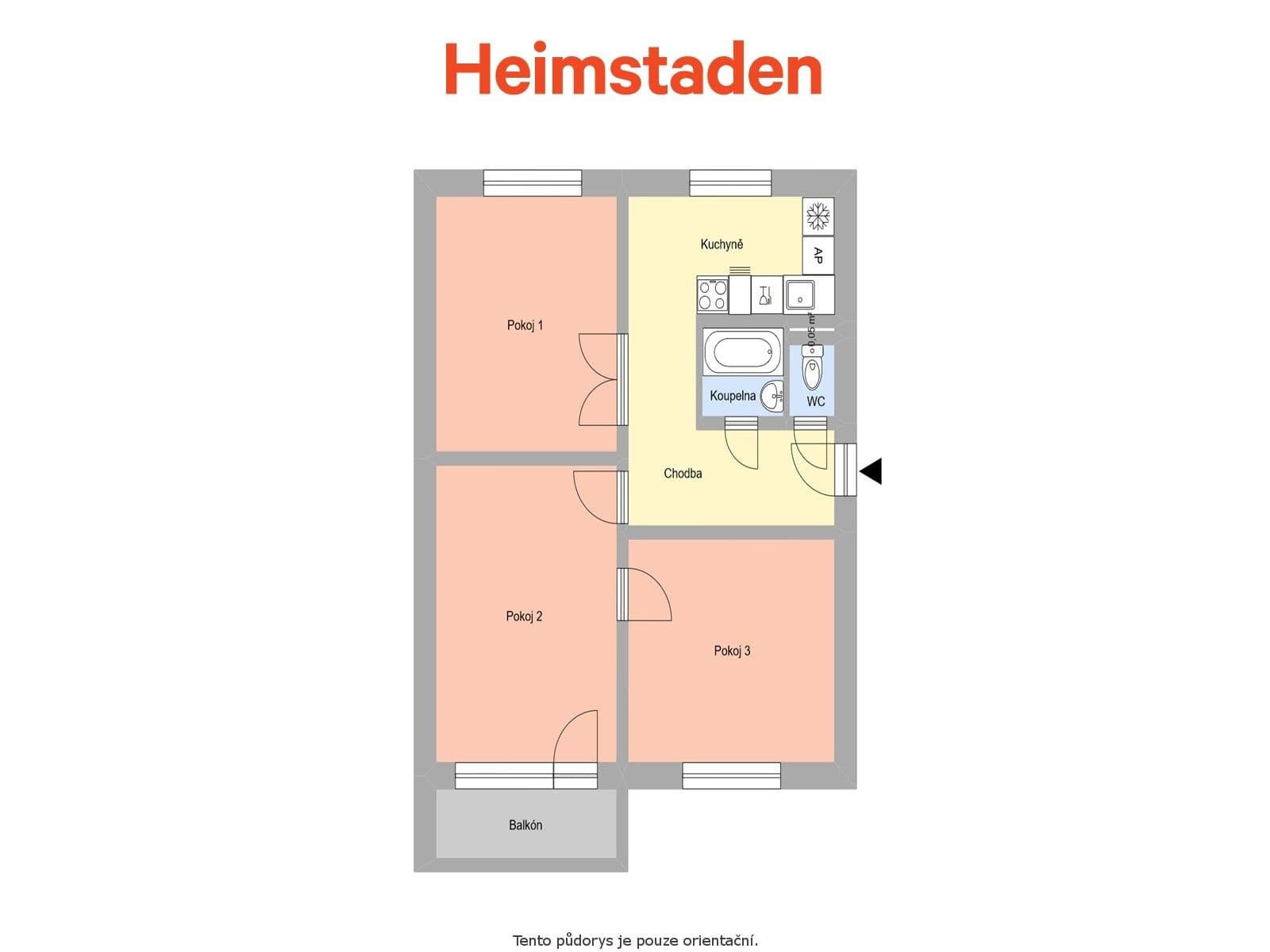 Pronájem bytu 3+1 64 m², Bělská, Paskov, Moravskoslezský kraj Pronájem bytu 3+1 64 m², Bělská, Paskov, Moravskoslezský kraj