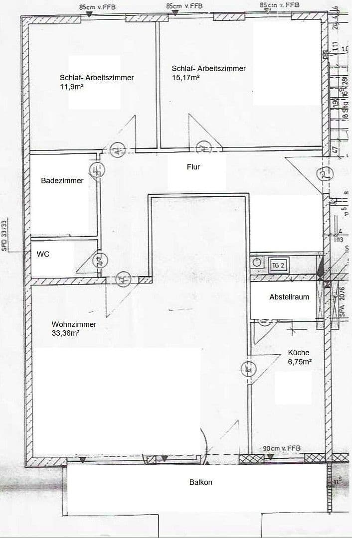 Pronájem bytu 3+1 95 m², Berg-am-Laim-Str. 60a, München, Bavorsko Pronájem bytu 3+1 95 m², Berg-am-Laim-Str. 60a, München, Bavorsko